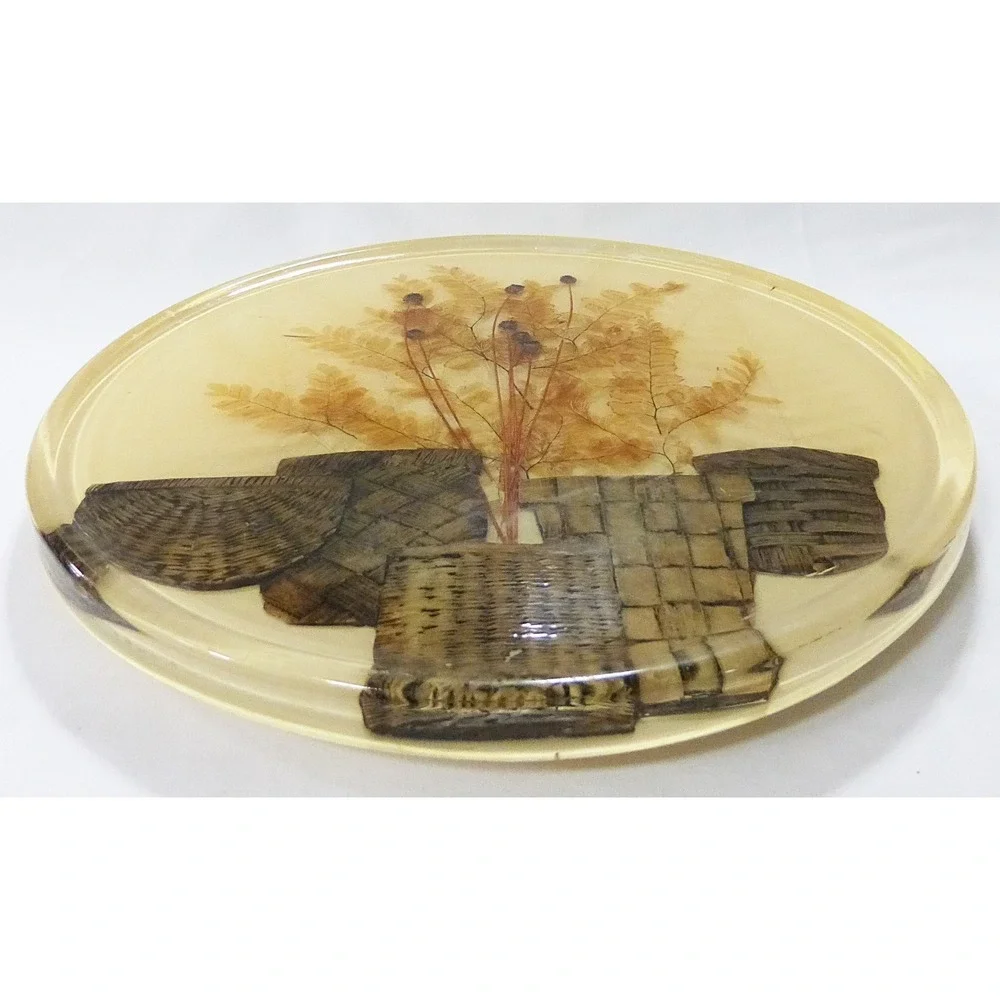 Vtg‎ Rubbermaid mid century retro modern Lucite acrylic turntable kitchenware